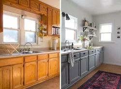 Kitchen design before and after photos