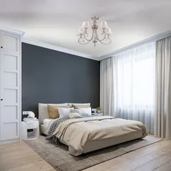 White walls in the bedroom photo