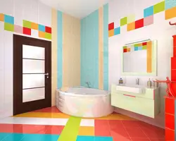 Bright Bathroom Tiles Photo
