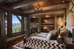 Country style bedroom design