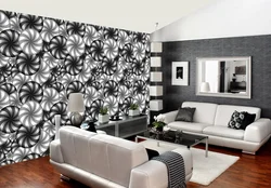 What wallpaper to choose for the living room photo