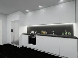 Photo of kitchen hi-tech design