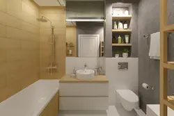 Toilet With Bathtub Design 2 Sq.M.