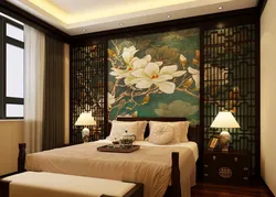 Çin üslubunda yataq otağı dizaynı