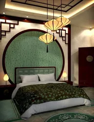 Çin üslubunda yataq otağı dizaynı
