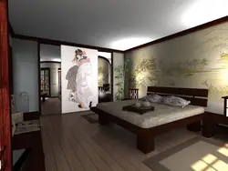 Chinese style bedroom design