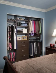 Dressing Room In The Bedroom Photo