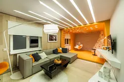 Apartment ceiling lighting design