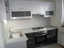 Photo Of The Kitchen In The Brezhnevka Apartment