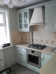 Photo Of The Kitchen In The Brezhnevka Apartment