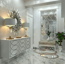 Зеркала в интерьере гостиной в современном стиле фото