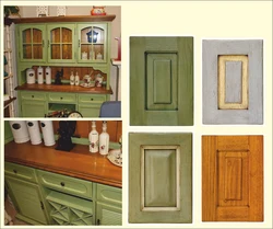 How to paint an old kitchen photo