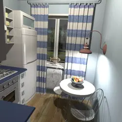Дизайн маленькой кухни 5 6 кв метров