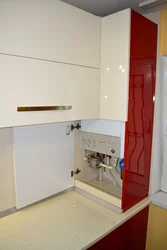 Шкаф для газового котла на кухне фото