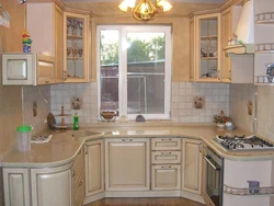 Photo Of Corner Kitchens In A House With A Window