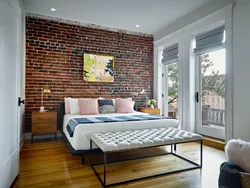 Brick Design In Bedroom Interior