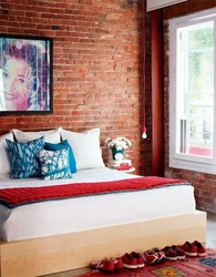 Brick Design In Bedroom Interior