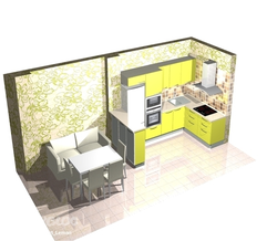 Kitchen Design 4 By 4 Meters With Window