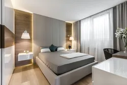 Bright Bedroom In Minimalist Style Design