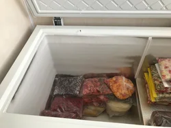 Chest Freezer In The Kitchen Interior