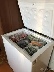 Chest Freezer In The Kitchen Interior