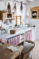 Provence style in the kitchen with your own hands photo