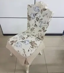 How To Sew Chair Covers With A Back For The Kitchen Photo
