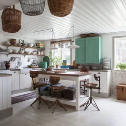 Scandinavian Style House Interior Kitchen