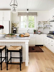 Scandinavian style house interior kitchen