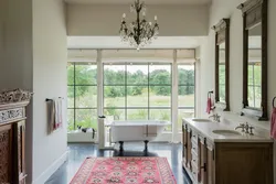 Window From The Bath To The Kitchen Design