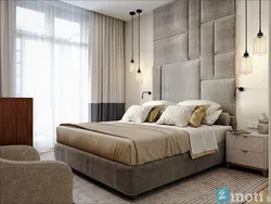 Gray Beige Bedroom Photo