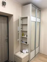 Design Of A Small Built-In Wardrobe In The Hallway
