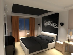 Bedroom interior 4 by 4 m