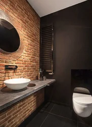 Bath Design Brick Wall