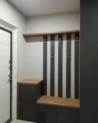 Шкафы в узкую прихожую в коридор фото