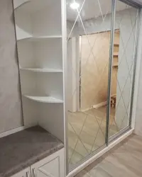All built-in wardrobes in the hallway photo