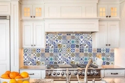 Patchwork Style Tiles In The Kitchen Interior