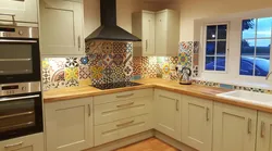 Patchwork Style Tiles In The Kitchen Interior