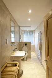 Elongated bathroom design