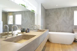 Plaster bath design