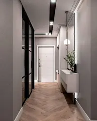 Zamonaviy uslubda koridor koridorining ichki dizayni
