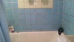 Painted bathroom tiles before and after photos