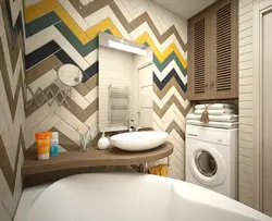 Painting Bathroom Tiles With Your Own Hands Photo