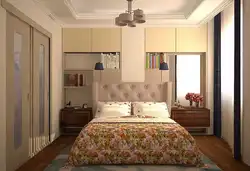Дызайн маленькай спальні як уладкаваць