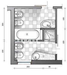 Bathroom Design Project With Dimensions