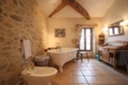 Country style bathroom design