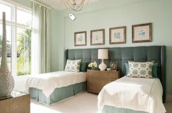 How to divide a bedroom into two zones photo