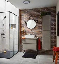 Bathroom With Shower Loft Design
