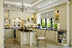 Kitchen countertop in classic style photo