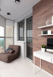 Балкон со спальным местом дизайн фото